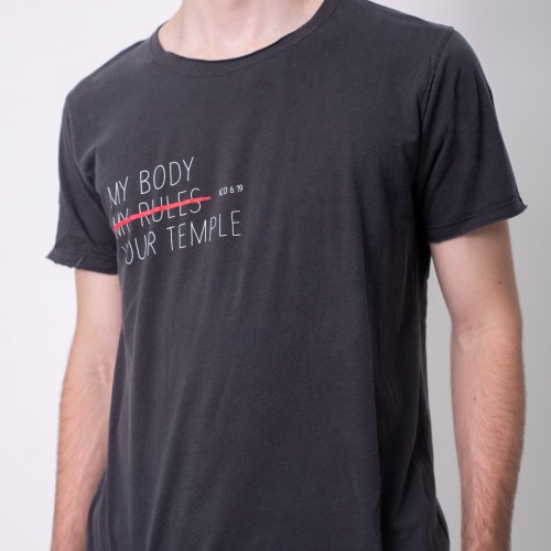 Camiseta My Body Your Temple  Masculina